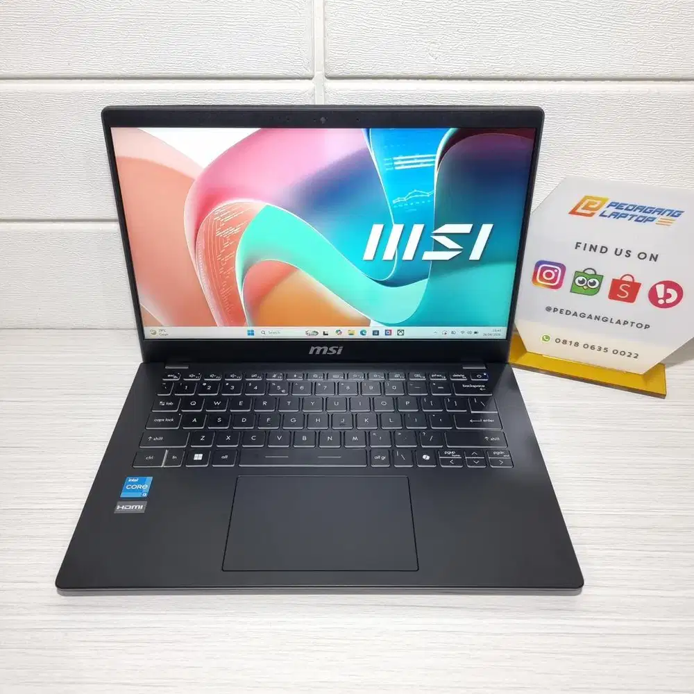 MSI Modern 14 C12MO Intel Core i3-1215U RAM 8GB SSD 256GB FHD IPS