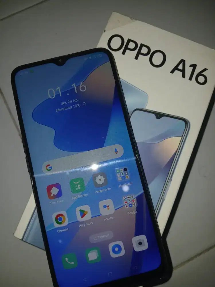 JUAL CEPAT OPPO A16 3/32 GB (SECOND)