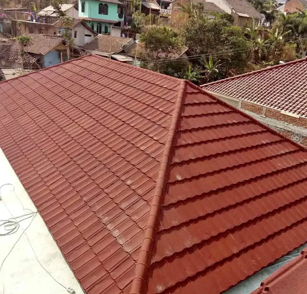 Renovasi atap pasang baja ringan