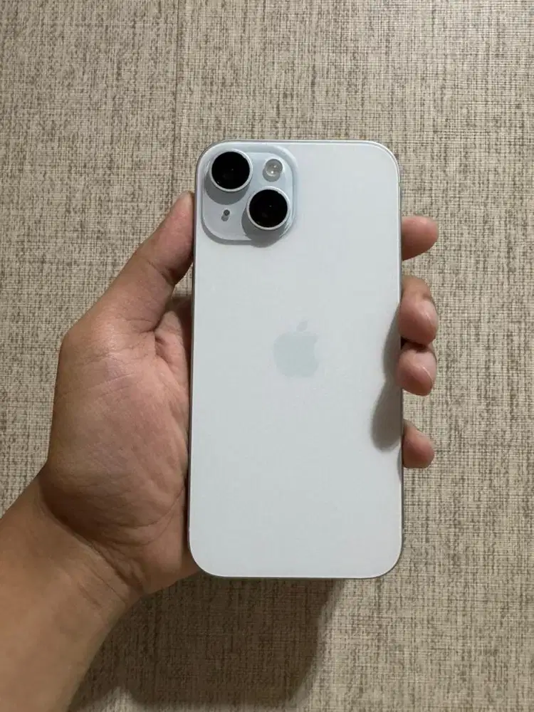 IPHONE 15 128GB IBOX GARANSI ON BLUE NEGO