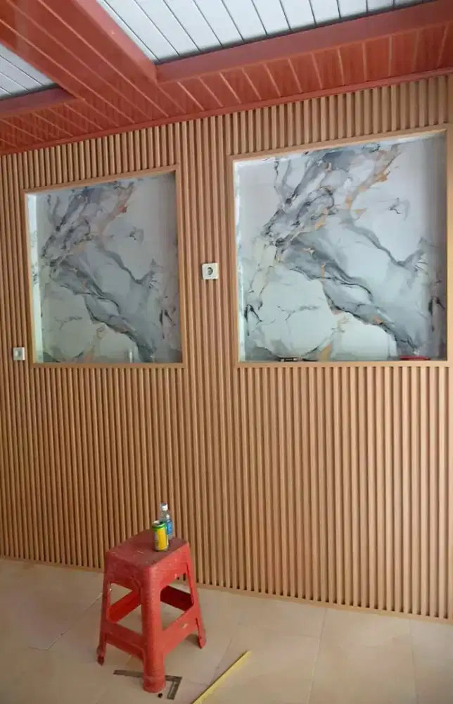 PLAPON PVC MURAH TERPASANG BERGARANSI