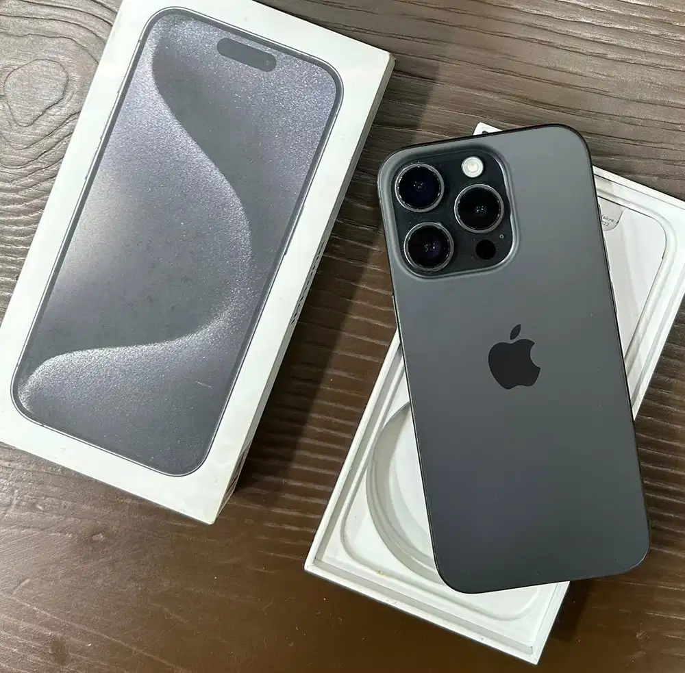 Iphone 15 pro 128gb black ibox normal fullset