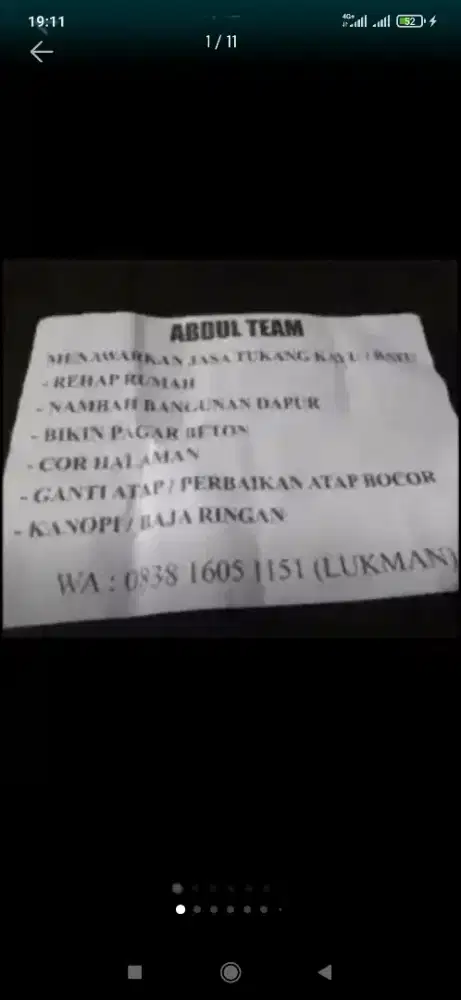 Tukang specialis atap dak begeransi