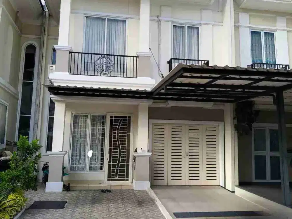 Dijual Cepat Rumah Cluster Il Rosa Gading  Serpong
