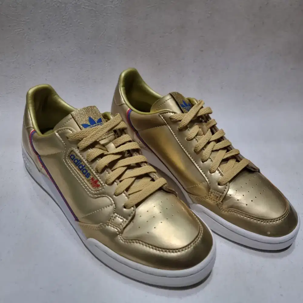 DIJUAL SEPATU ADIDAS CONTINENTAL ORIGINAL GOLD