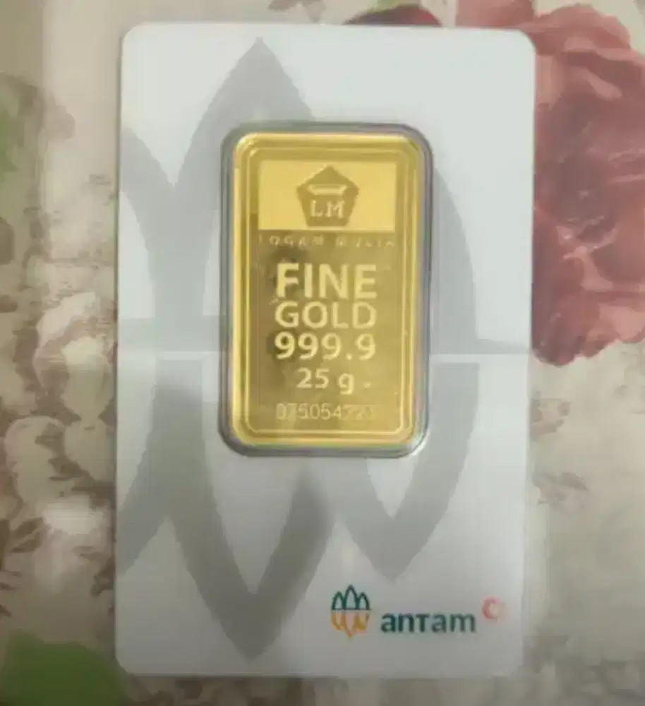Logam mulia Emas 25Gram Antam