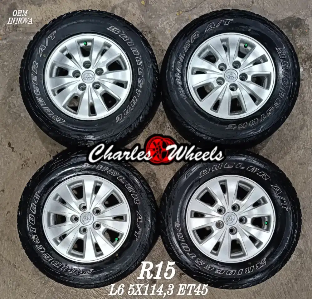 VELG INNOVA RING 15 SILVER