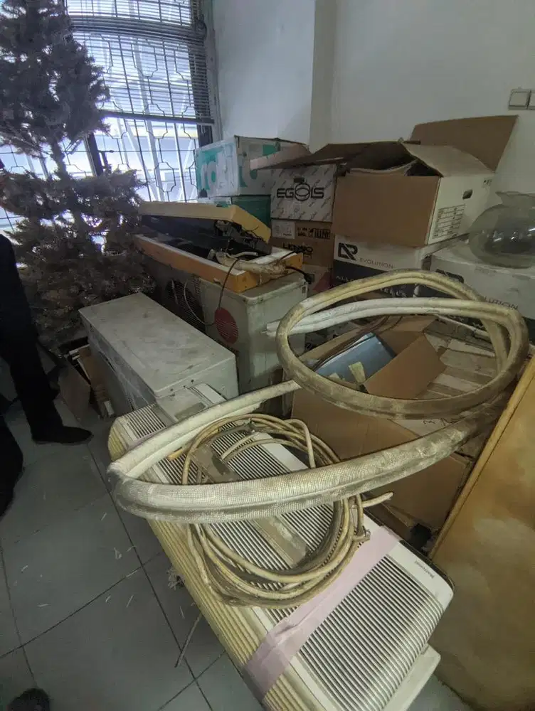 Trima elektronik AC bekas/ rusak