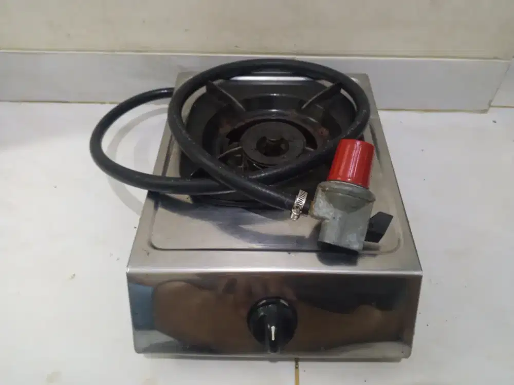 Kompor gas Rinnai 1 tungku + selang regulator
