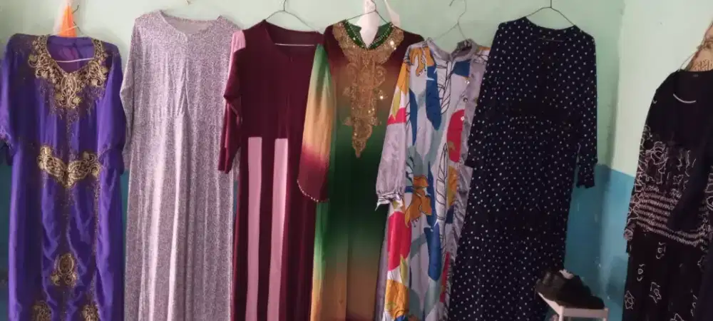 Gamis Arabian dan katun PL