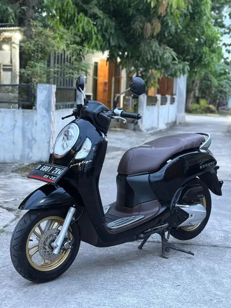 Scoopy 2021 plat jkt lengkap