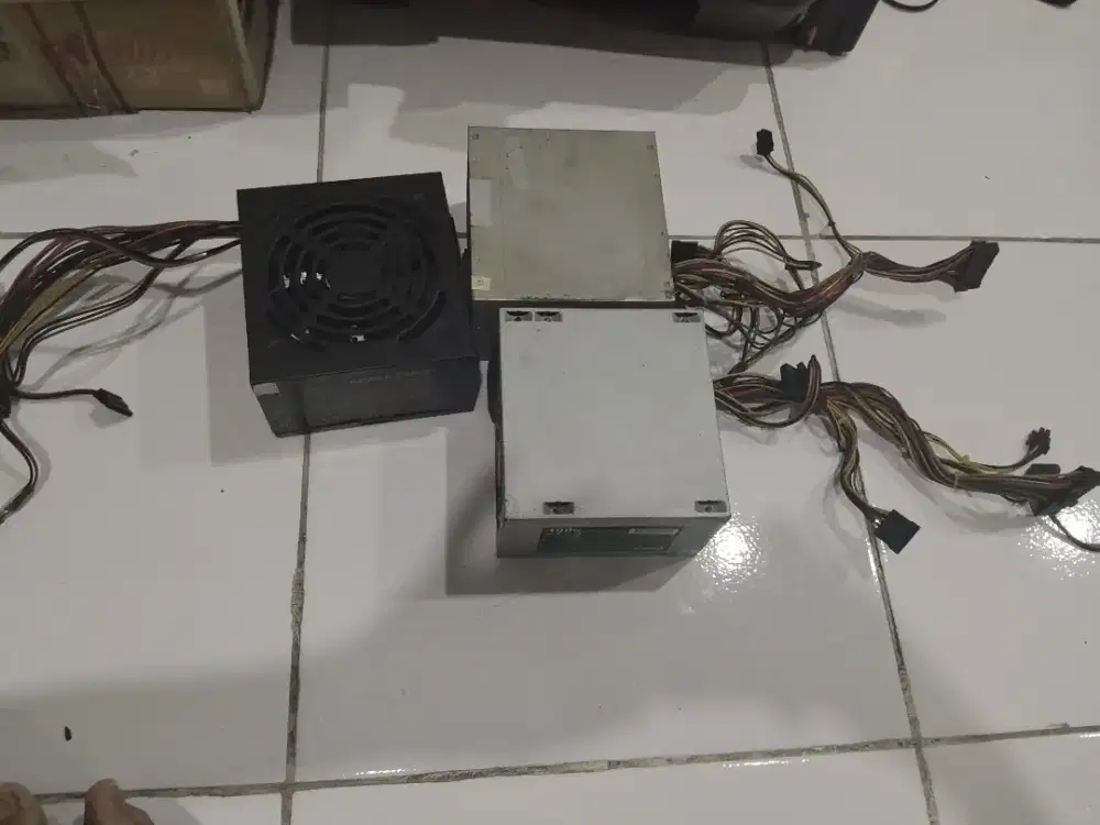 3 PSU Nyala Lemah rusak Borongan Power Suplai Komputer 500w 450w 400w