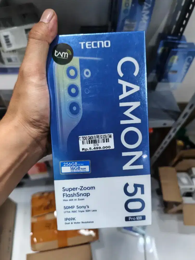 TECNO CAMON 50 12/256GB | ATLANTIS DAHSYAT
