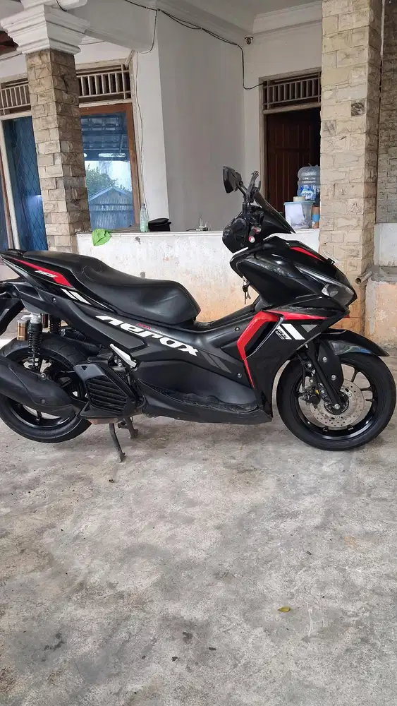 (A) Yamaha Allnew Aerox 155 Con tahun 2021