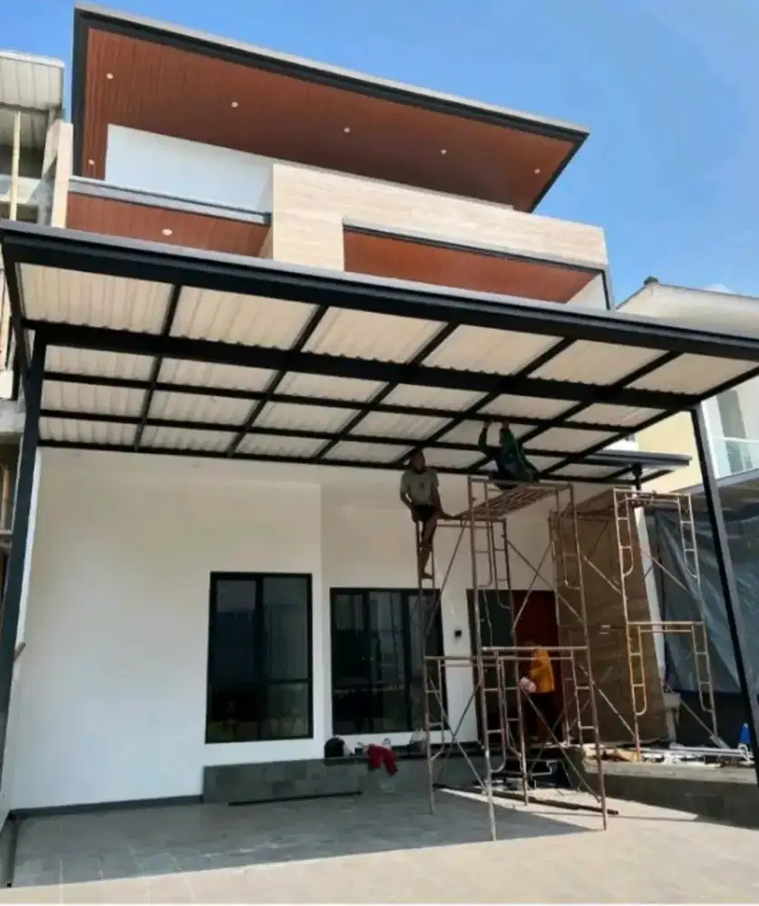 Jasa pasang gerbang,pagar dan bangunan lain berbentuk besi, galvanis