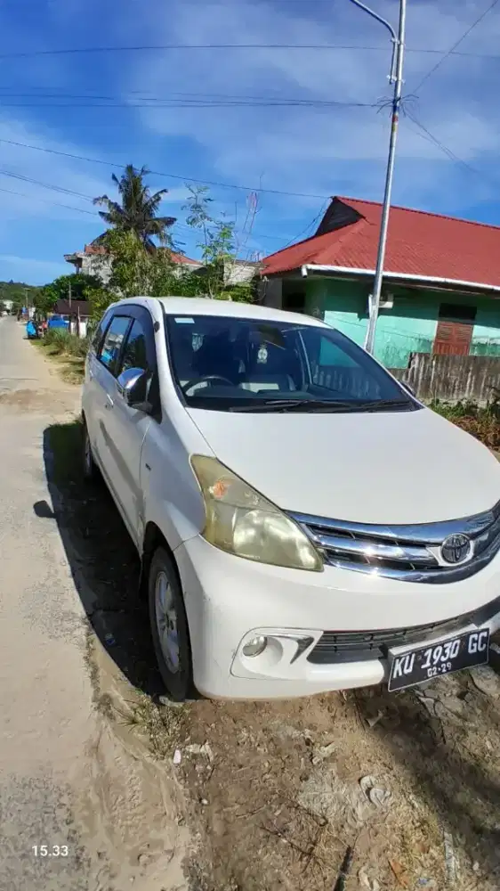 Avanza G 1.3 cc MT 2013 warna putih bisa dp 15 jt 2.290.000 5 thun