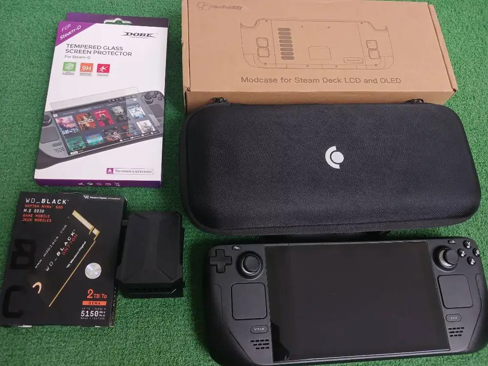 Steamdeck LCD Fullset Aksesoris - Upgrade SSD 2TB Gen4 NVMe