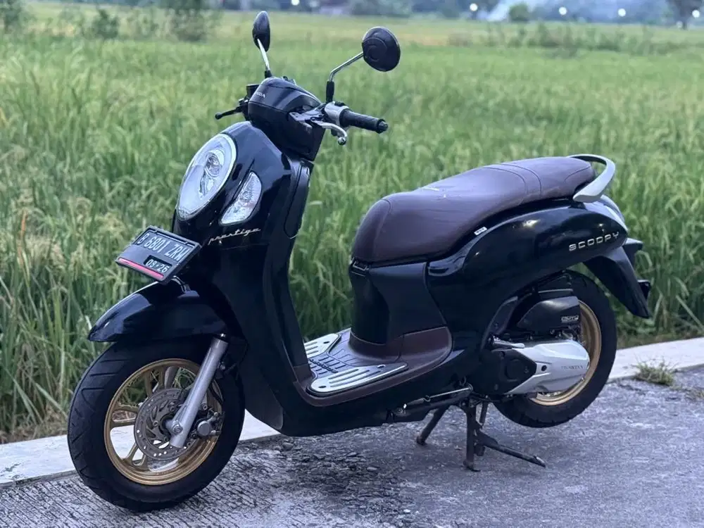 Scoopy 2021 plat jkt lengkap