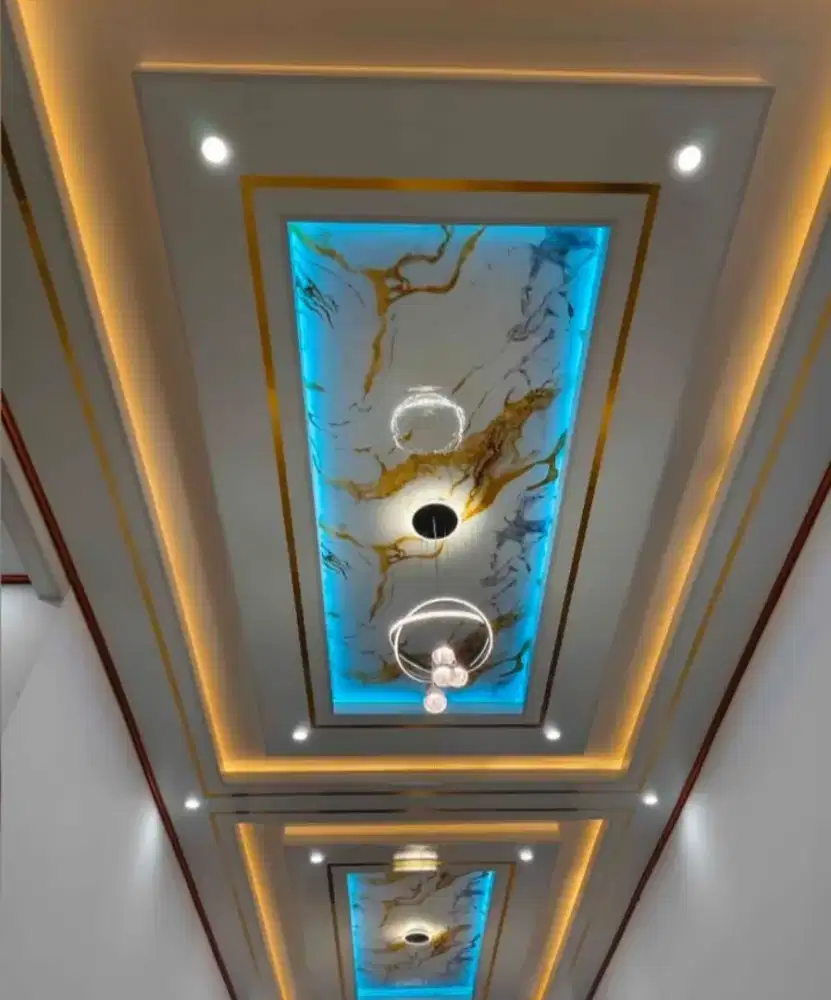 Melayani pemasangan plafon PVC dan kanopi Wesi dan baja ringan