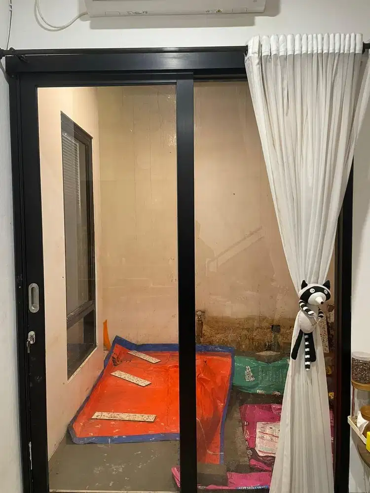 Dijual Pintu Aluminium Sliding Second