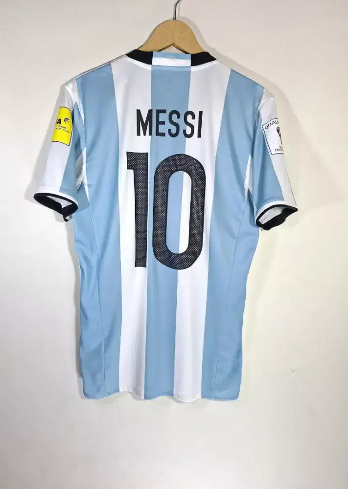 Jersey baju bola original asli argentina lionel messi 2016/2017 size m
