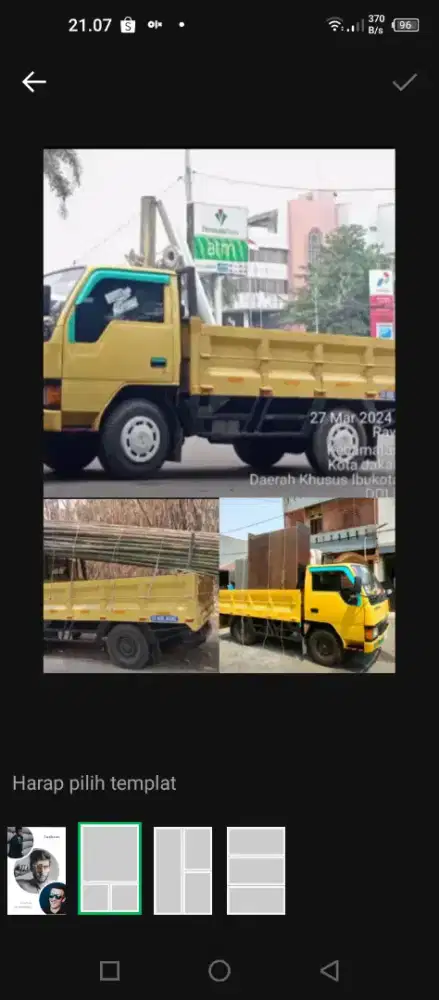 Jasa pindahan truk engkel