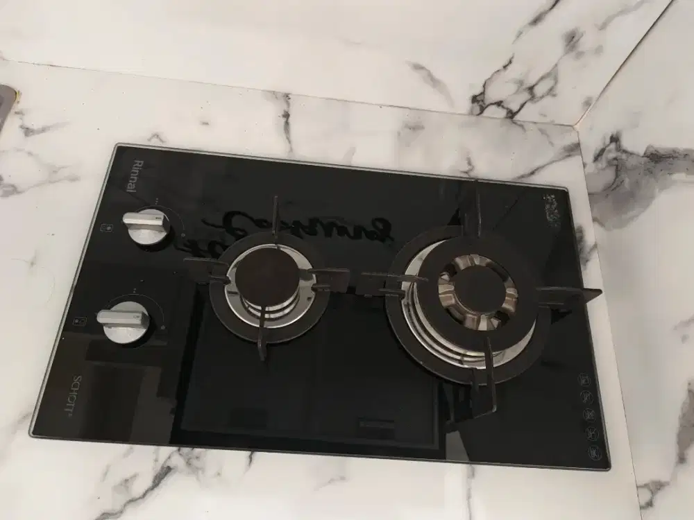 Kompor tanam 2 tungku Rinnai