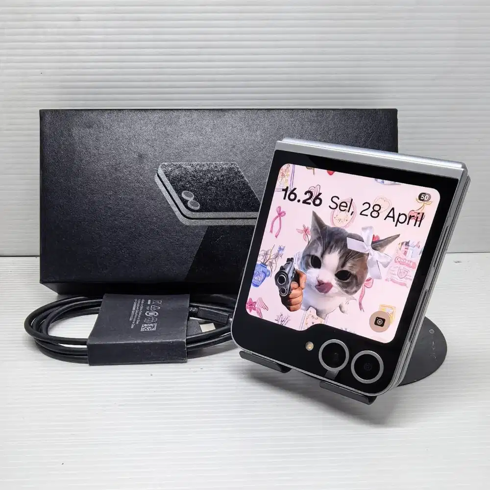 MULUS NO MINUS SAMSUNG GALAXY Z FLIP 6 5G 12/256 SILVER SEIN FULLSET S