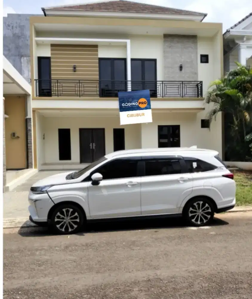 Jual cepat rumah full renovasi like new. Kota Wisata Cibubur.