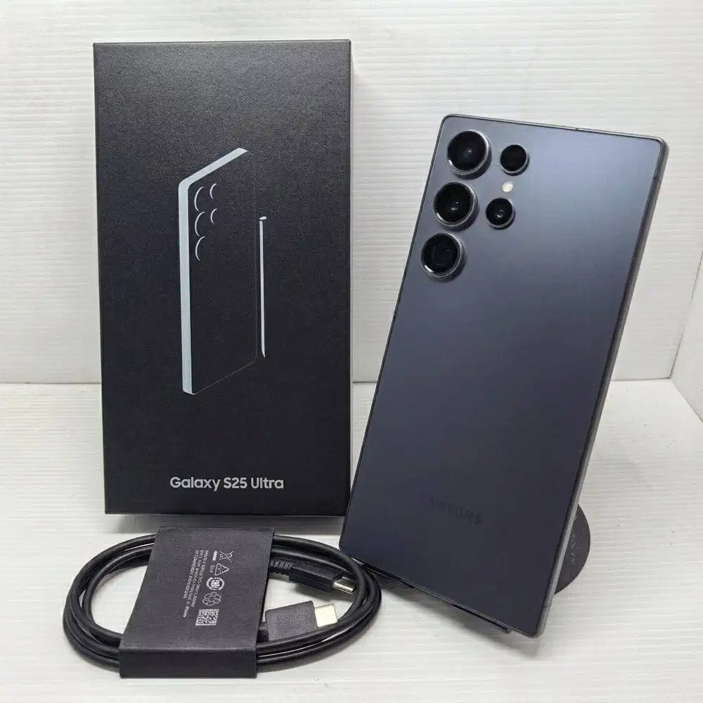 EXCLUSIVE RARE COLOR  SAMSUNG GALAXY S25 ULTRA TITANIUM JET BLACK 12/5