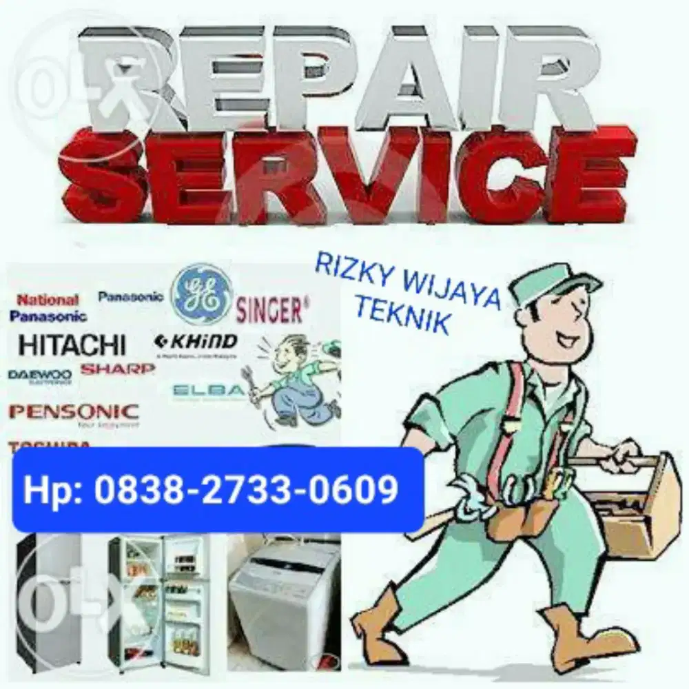 JASA SERVICE / PERBAIKAN (AC, KULKAS, FREEZER, POMPA AIR , PIPA LEDENG