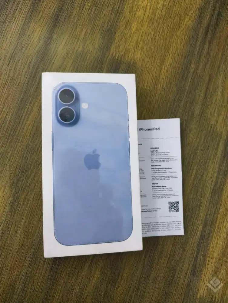 Iphone 17 256 ibox New- biru