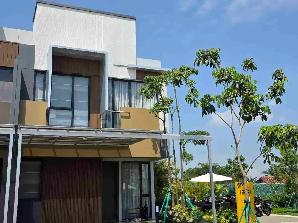 Rumah 2 Lantai  1 Milyaran di BSD City selangkah ke Mall Eastvara