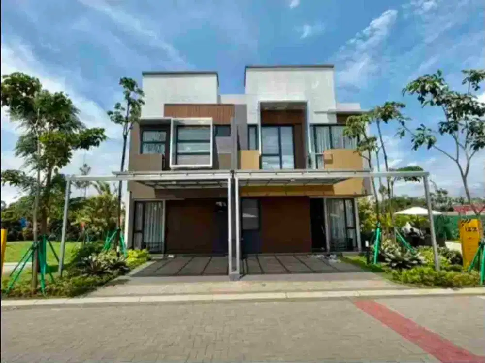 Rumah 2 Lantai di Pusat Kota BSD hanya selangkah menuju Mall