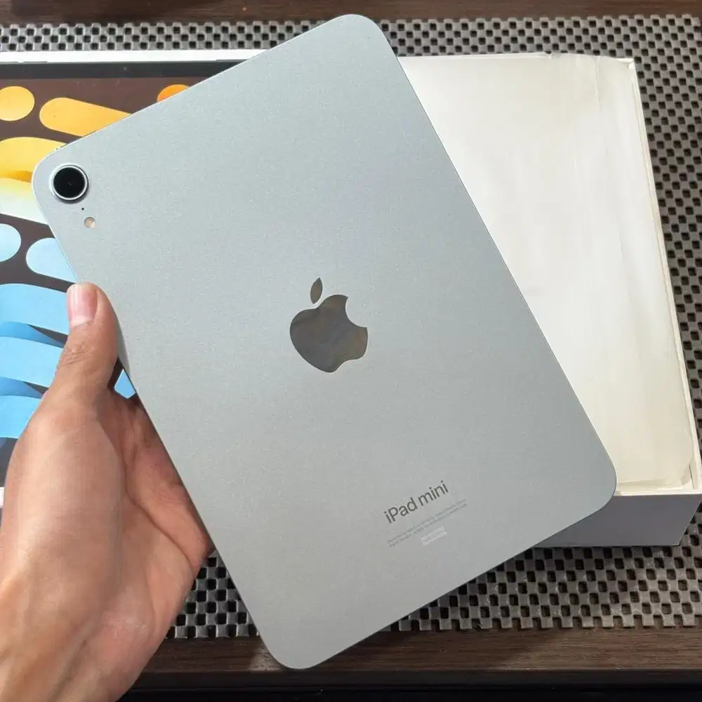 iPad Mini 7 128GB Blue Garansi Resmi iBox