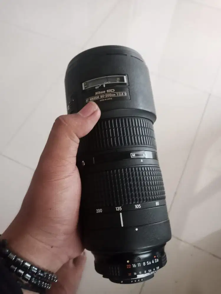 Lensa nikon afd 80-200 f2.8 Gen III LENSA TELE NIKON 80-200 f2.8 Gen3