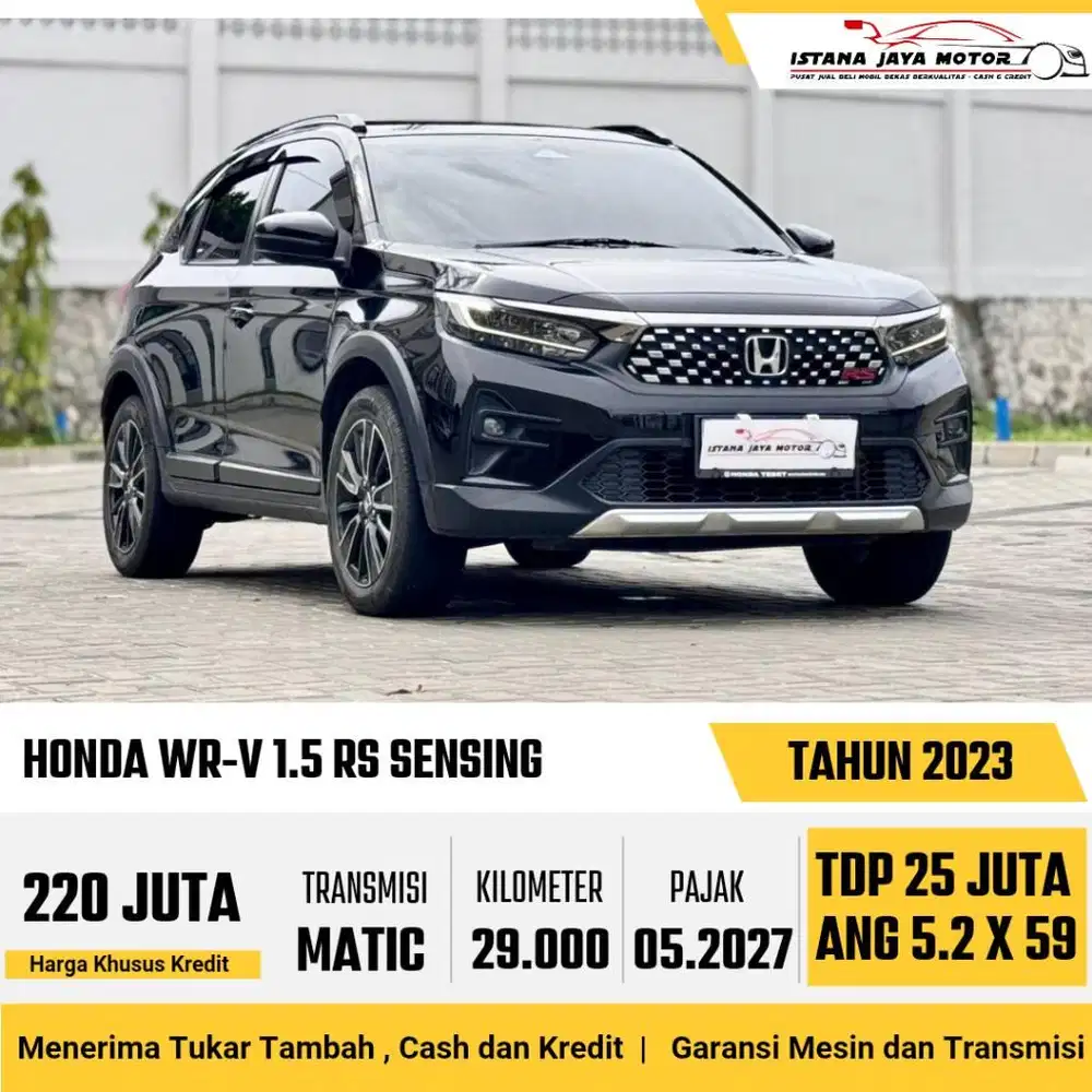 KM 29RB !! Honda WR-V RS Sensing 1.5 Automatic 2023