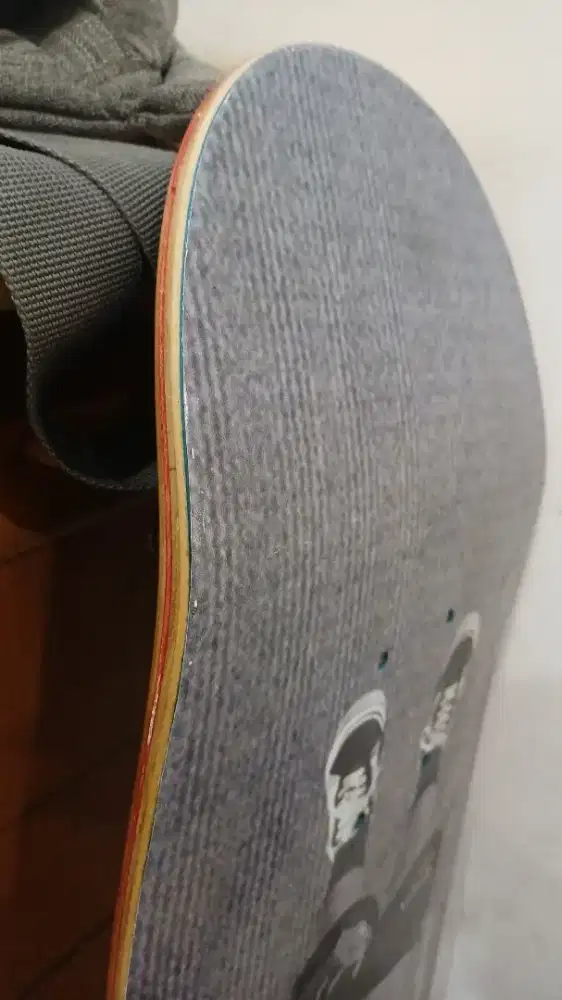 papan skateboard tanpa roda lebar 8 inch