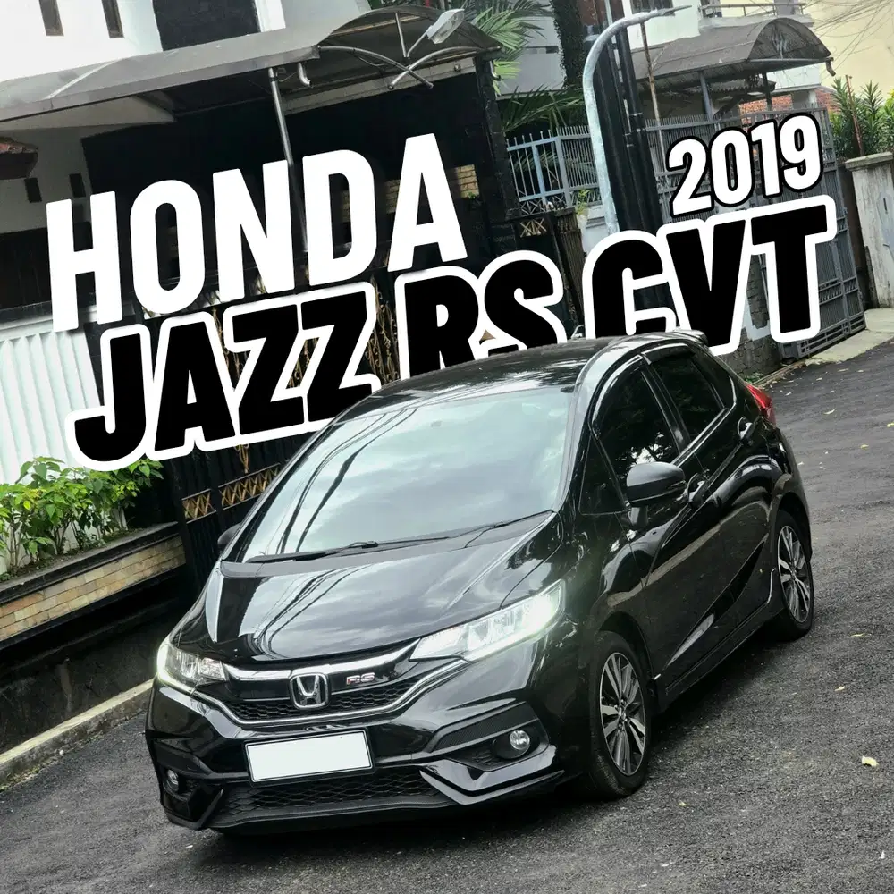 Honda Jazz RS CVT 2019 Hitam Kondisi Sangat Prima Siap PAKAI