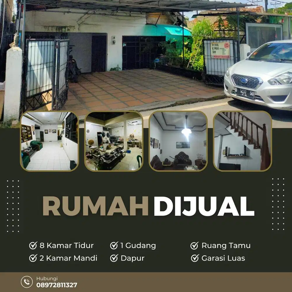 DIJUAL RUMAH STRATEGIS DI KOTA CIMAHI