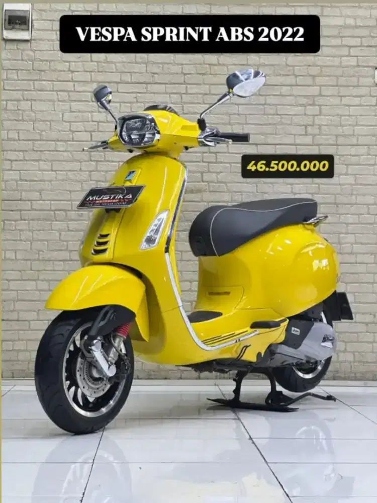 Vespa Sprint S ABS tahun 2022