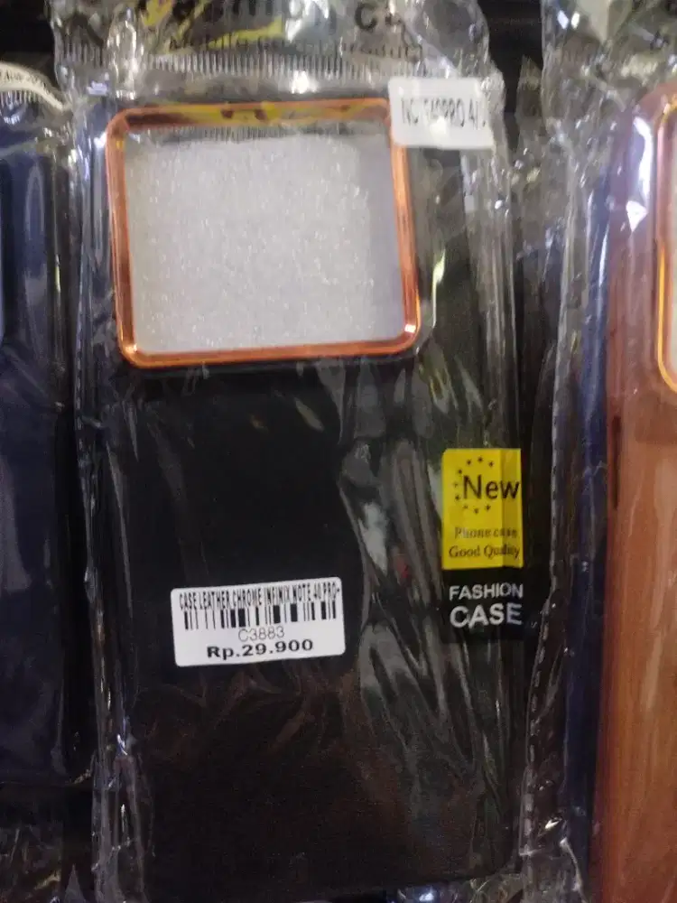 CASE LEATHER CHROME INFINIX NOTE 40 PRO+
