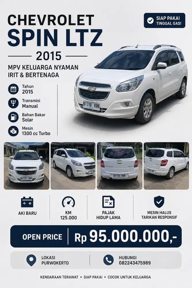Chevrolet Spin 2015 Diesel