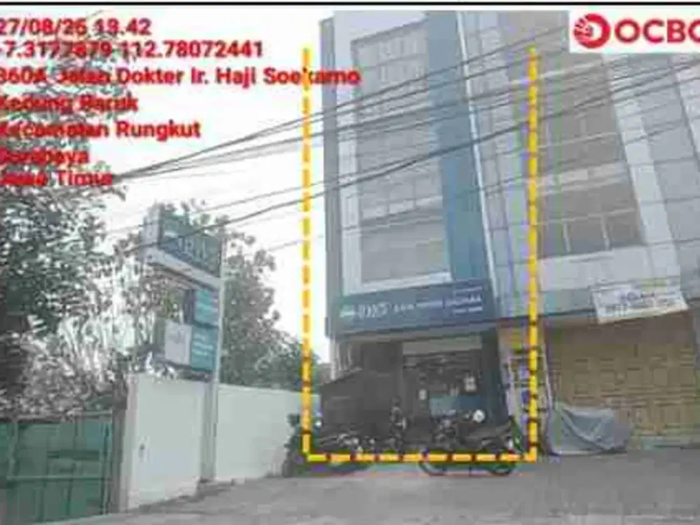 Dijual via Lelang ruko Jalan ir.sukarno lokasi Strategis Cocok buat usaha