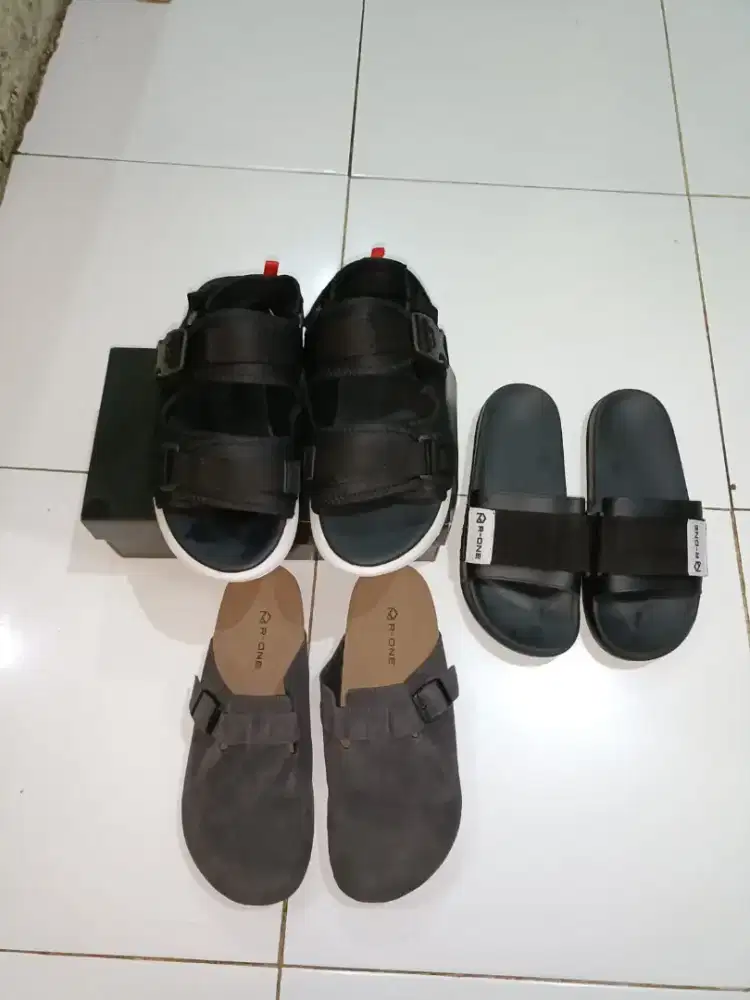 Sandal Pria Anti Slip, Ringan & Awet