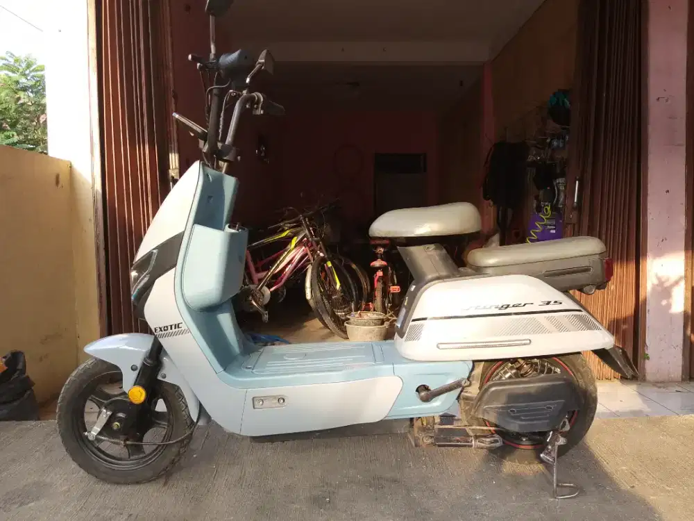 Sepeda Listrik Exotic Stinger Ban 14 inch 48 volt Siap Pakai