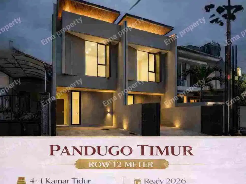 New minimalis .. rumah di Pandugo MERR