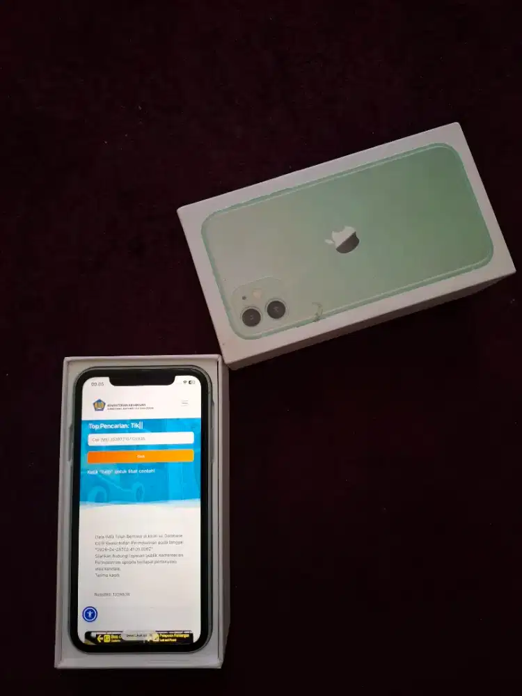 Iphone 11 64 gb bea cukai