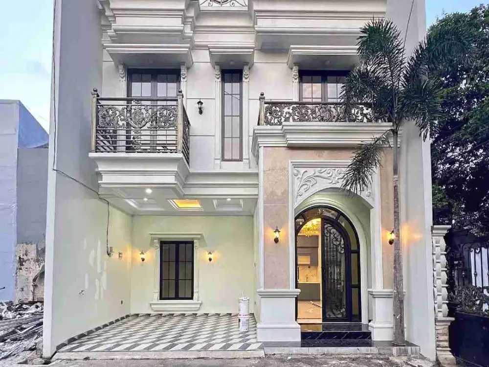 Rumah Mewah Ada Rooftop Dalam Cluster Dijagakarsa Jakarta Selatan