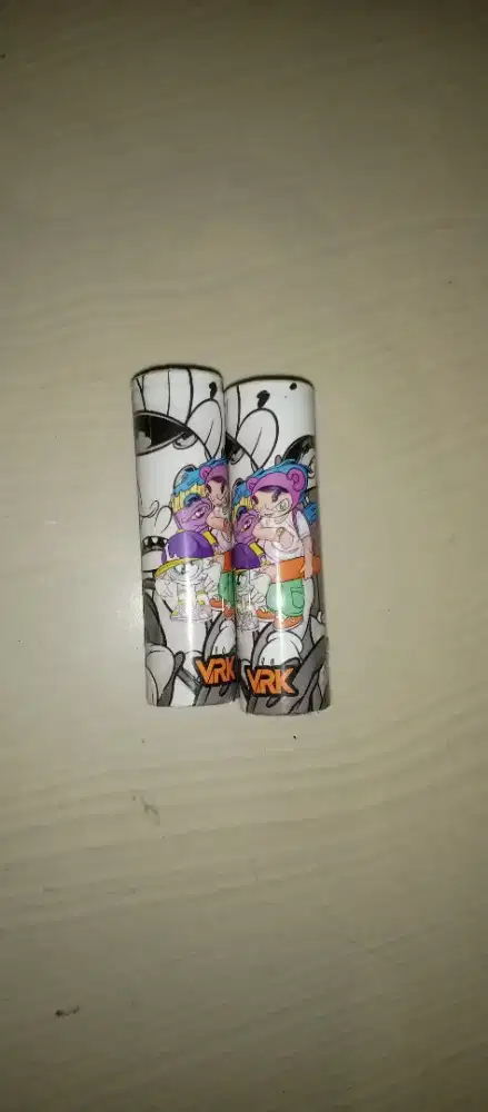 Sepasang Baterai Model 18650 Kapasitas 3500 mAh Kondisi Bekas/Second.